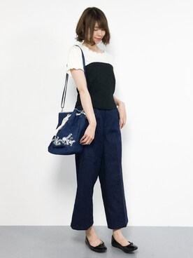 miyaseさん（レディース・166cm）の夏コーディネート