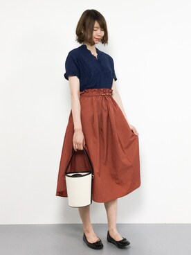 miyaseさん（レディース・166cm）の夏コーディネート