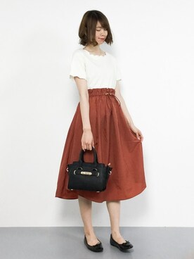 miyaseさん（レディース・166cm）の夏コーディネート