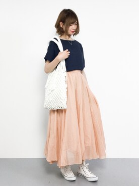 miyaseさん（レディース・166cm）の夏コーディネート
