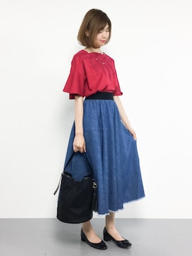 miyaseさん（レディース・166cm）の夏コーディネート