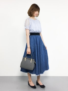 miyaseさん（レディース・166cm）の夏コーディネート