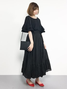 miyaseさん（レディース・166cm）の夏コーディネート