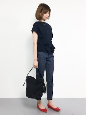 miyaseさん（レディース・166cm）の夏コーディネート