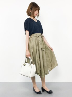 miyaseさん（レディース・166cm）の夏コーディネート