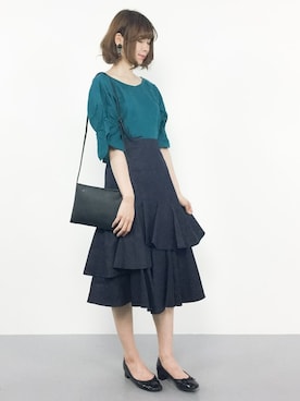 miyaseさん（レディース・166cm）の夏コーディネート