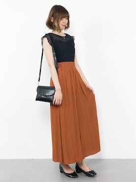 miyaseさん（レディース・166cm）の夏コーディネート