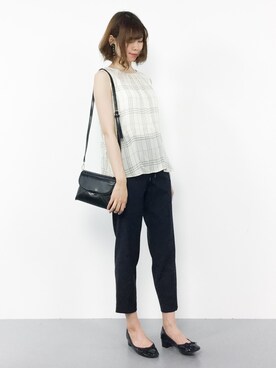 miyaseさん（レディース・166cm）の夏コーディネート