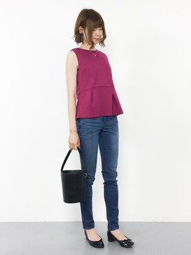 miyaseさん（レディース・166cm）の夏コーディネート