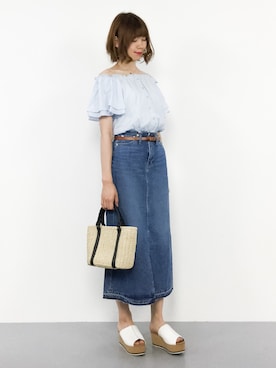 miyaseさん（レディース・166cm）の夏コーディネート