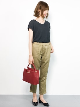 miyaseさん（レディース・166cm）の夏コーディネート