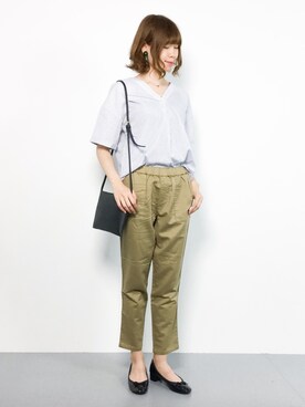 miyaseさん（レディース・166cm）の夏コーディネート