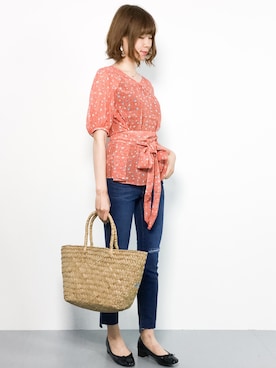 miyaseさん（レディース・166cm）の夏コーディネート