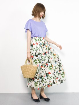 miyaseさん（レディース・166cm）の夏コーディネート