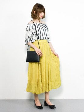 miyaseさん（レディース・166cm）の夏コーディネート