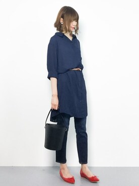 miyaseさん（レディース・166cm）の夏コーディネート