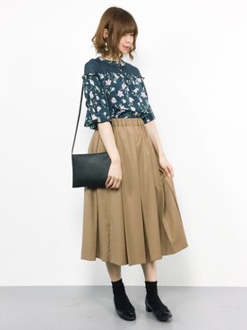 miyaseさん（レディース・166cm）の夏コーディネート