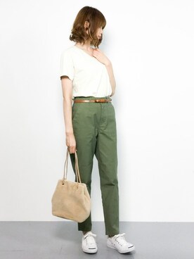 miyaseさん（レディース・166cm）の夏コーディネート