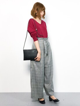 miyaseさん（レディース・166cm）の秋コーディネート