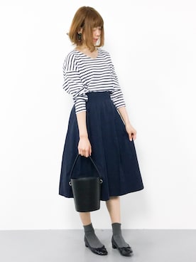 miyaseさん（レディース・166cm）の秋コーディネート