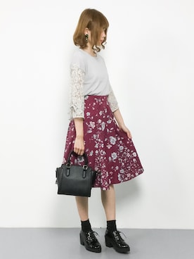 miyaseさん（レディース・166cm）の秋コーディネート