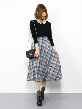 miyaseさん（レディース・166cm）の秋コーディネート