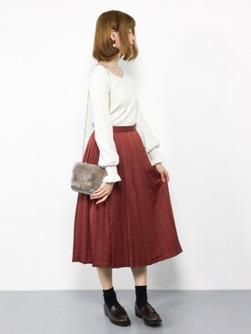 miyaseさん（レディース・166cm）の秋コーディネート