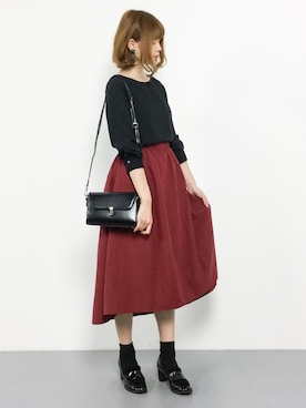 miyaseさん（レディース・166cm）の秋コーディネート