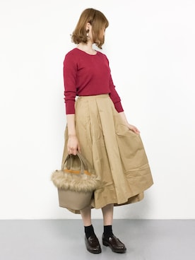 miyaseさん（レディース・166cm）の秋コーディネート