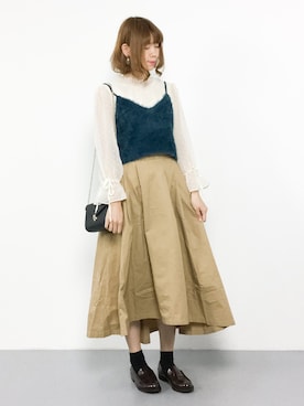 miyaseさん（レディース・166cm）の秋コーディネート