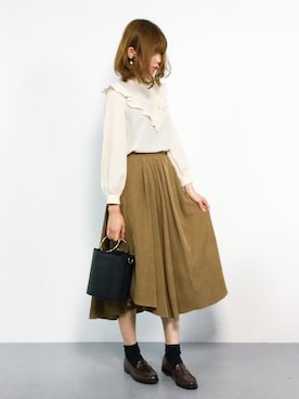 miyaseさん（レディース・166cm）の秋コーディネート