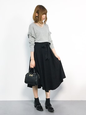 miyaseさん（レディース・166cm）の秋コーディネート