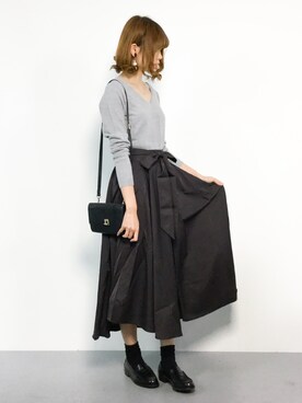 miyaseさん（レディース・166cm）の秋コーディネート