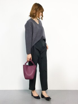 miyaseさん（レディース・166cm）の秋コーディネート