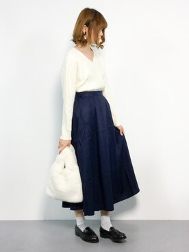 miyaseさん（レディース・166cm）の秋コーディネート