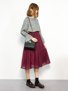 miyaseさん（レディース・166cm）の秋コーディネート