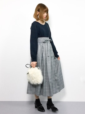 miyaseさん（レディース・166cm）の秋コーディネート