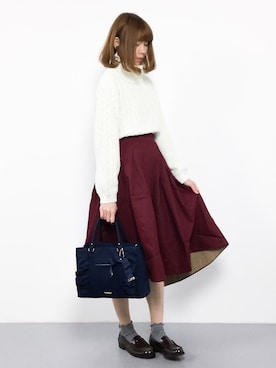 miyaseさん（レディース・166cm）の秋コーディネート