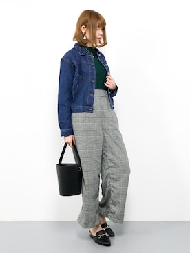 miyaseさん（レディース・166cm）の秋コーディネート