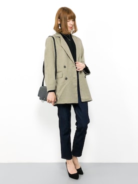 miyaseさん（レディース・166cm）の秋コーディネート