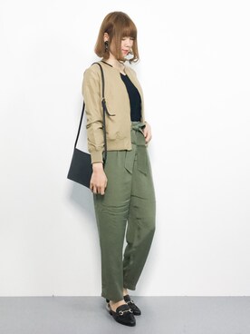 miyaseさん（レディース・166cm）の秋コーディネート