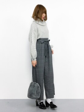 miyaseさん（レディース・166cm）の秋コーディネート