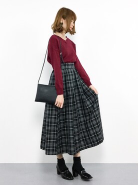 miyaseさん（レディース・166cm）の秋コーディネート