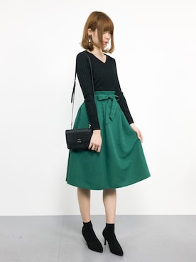 miyaseさん（レディース・166cm）の秋コーディネート