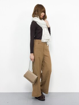 miyaseさん（レディース・166cm）の秋コーディネート