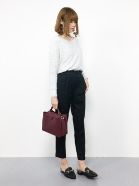 miyaseさん（レディース・166cm）の冬コーディネート