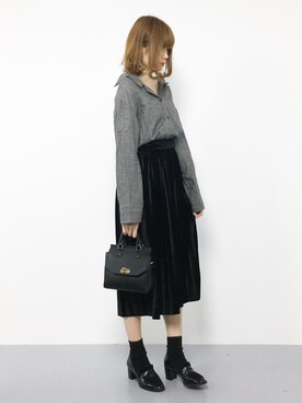 miyaseさん（レディース・166cm）の冬コーディネート