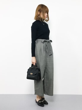 miyaseさん（レディース・166cm）の冬コーディネート