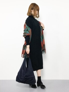 miyaseさん（レディース・166cm）の冬コーディネート