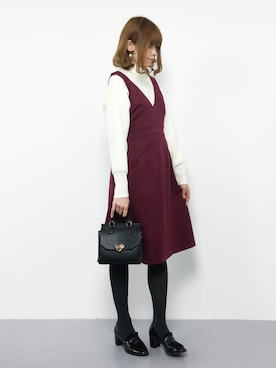 miyaseさん（レディース・166cm）の冬コーディネート